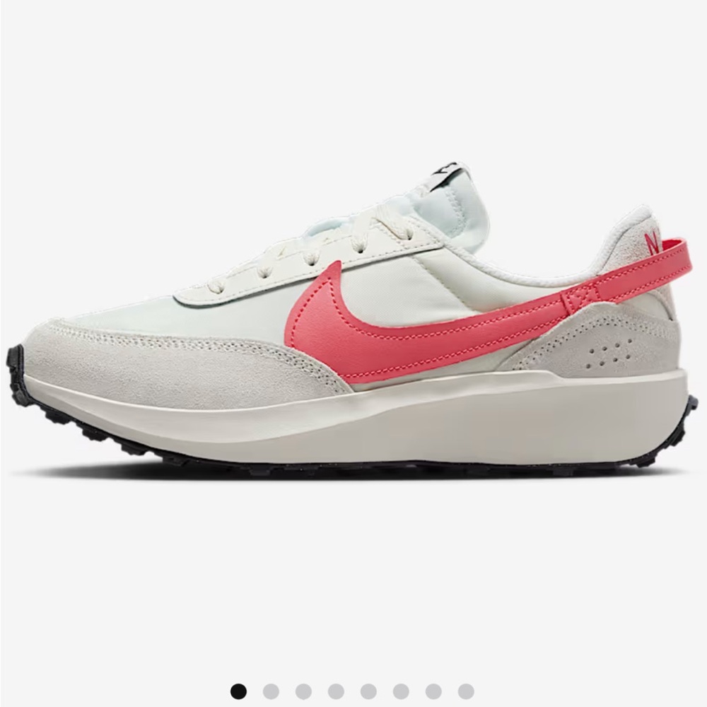 Nike Women's Sneakers - White and Pink